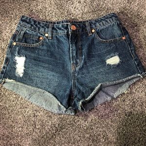 Jean shorts